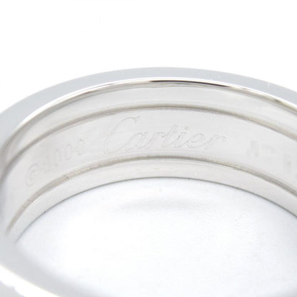 Cartier Ring C2 Ring 18K White Gold (white Gold) C2 Ring Unisex Used A