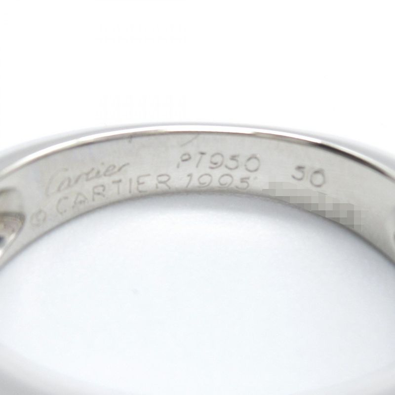 Cartier Ring Pave Diamond Mimisister Ring B4020350 Pt950platinum Diamond Pave