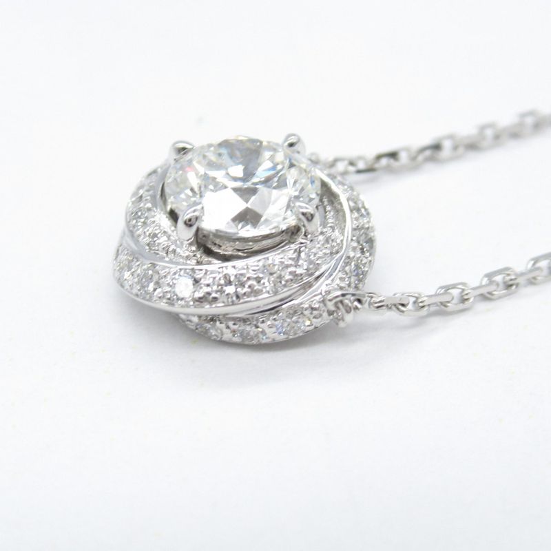 Cartier Necklace Trinity Lupine 1PD Necklace Crn7424129 H Neck Circumference