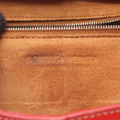 Bottega Veneta Handbag Mini The Arco 600606 Red Leather Maxi Intrecciato