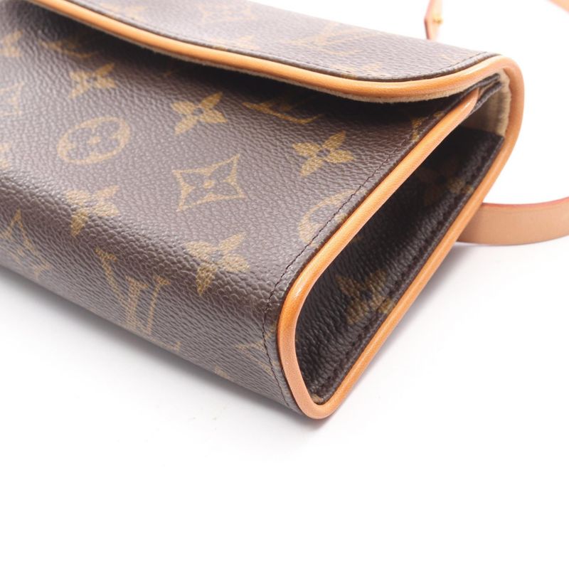 Louis Vuitton Waist Bag Body Bag Pochette Florentine Monogram M51855 PVC Coated