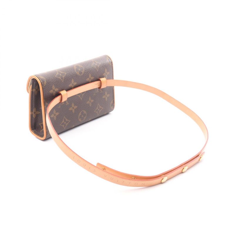 Louis Vuitton Waist Bag Body Pochette Florentine Monogram Coated
