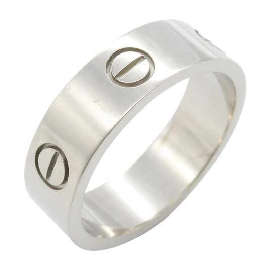 Cartier Ring Love Ring B4084700 18K White Gold (white Gold) Love Ring Unisex