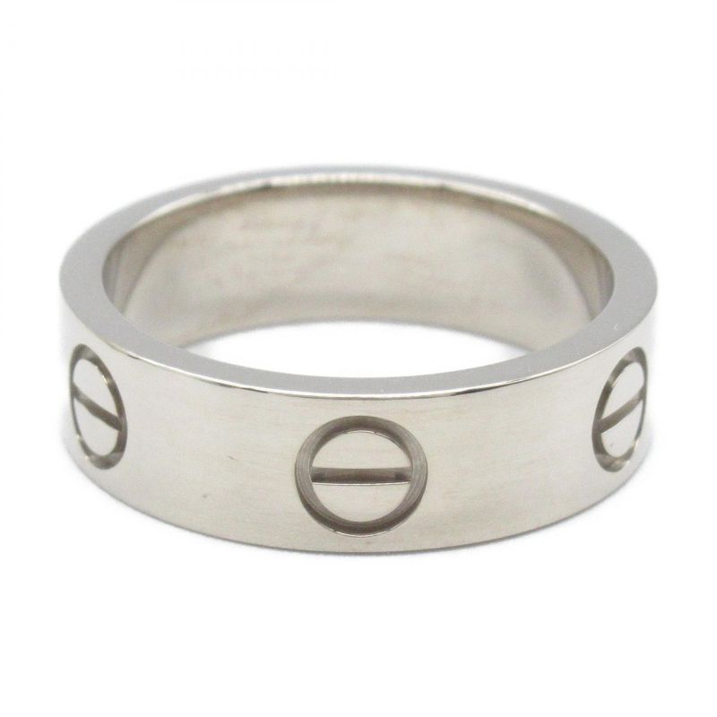 Cartier Ring Love Ring B4084700 18K White Gold (white Gold) Love Ring Unisex