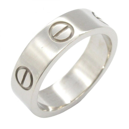 Cartier Ring Love Ring B4084700 18K White Gold (white Gold) Love Ring Unisex