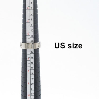 Cartier Ring Love Ring B4084700 18K White Gold (white Gold) Love Ring Unisex