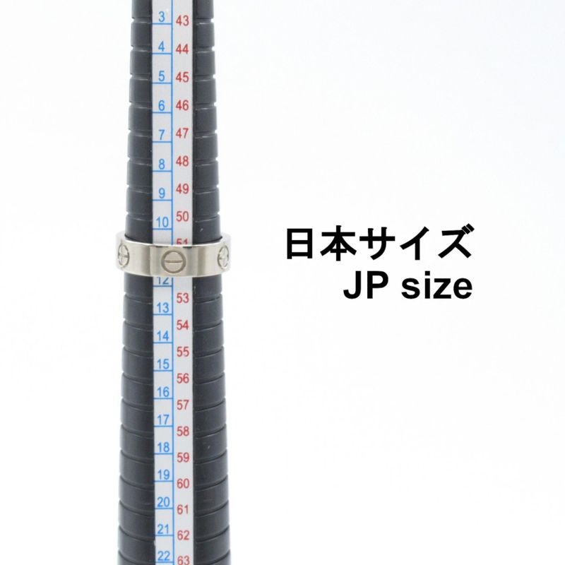 Cartier Ring Love Ring B4084700 18K White Gold (white Gold) Love Ring Unisex