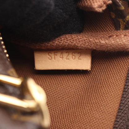 Louis Vuitton Handbag Mini Pochette Accessory M58009 PVC Coated Canvas Leather