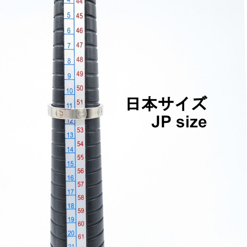 Cartier Ring Mini Love Ring B4085100 18K White Gold (white Gold) Mini Love Ring