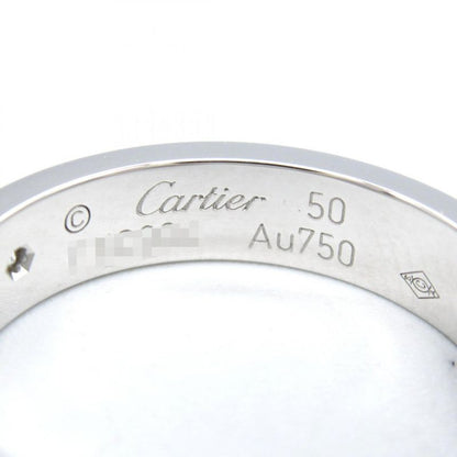Cartier Ring ・ring Mini Love Ring 1PD B4050550 18K White Gold (white Gold)