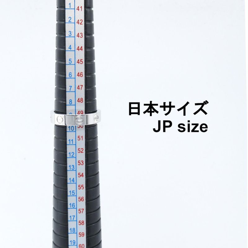 Cartier Ring ・ring Mini Love Ring 1PD B4050550 18K White Gold (white Gold)