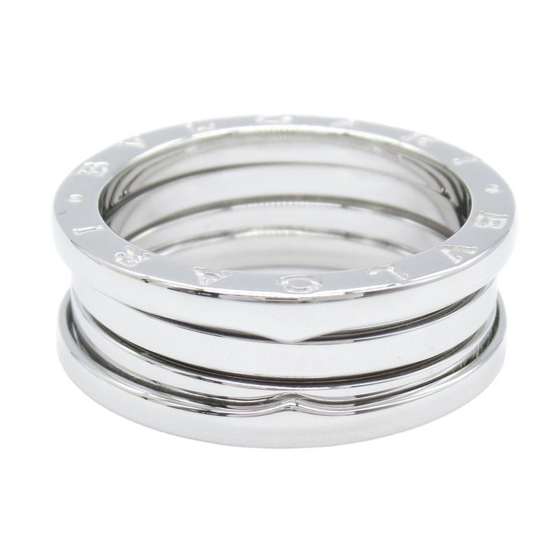 Bvlgari Ring B-zero1 Ring 3 Band 346583 18K White Gold (white Gold) B-zero1
