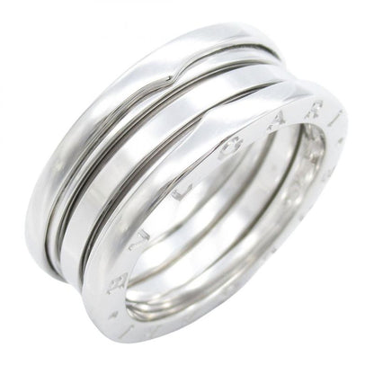 Bvlgari Ring B-zero1 Ring 3 Band 346583 18K White Gold (white Gold) B-zero1