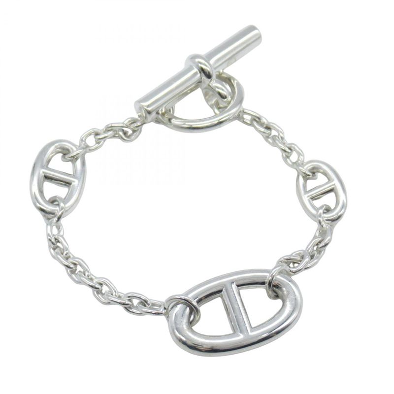 Hermes Bracelet Farandole Bracelet S Arm Circumference 14.5cm (5.71in) Silver
