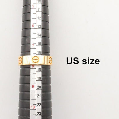 Cartier Ring ・ring Love Ring B4084600 18K (yellow Gold) Love Ring Unisex Used A