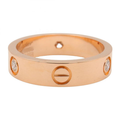 Cartier Ring Love Ring 3PD B4032400 18K Pink Gold (pink Gold) Diamond Love Ring