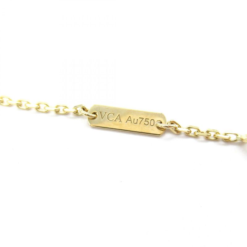 Van Cleef & Arpels Necklace Vintage Alhambra Necklace Onyx Vcara45800 Neck