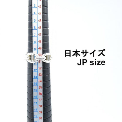 Hermes Ring ・ring Enchene PM Ring Silver 925 Enchene PM Ring Women's Used A