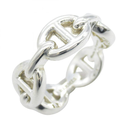 Hermes Ring ・ring Enchene PM Ring Silver 925 Enchene PM Ring Women's Used A