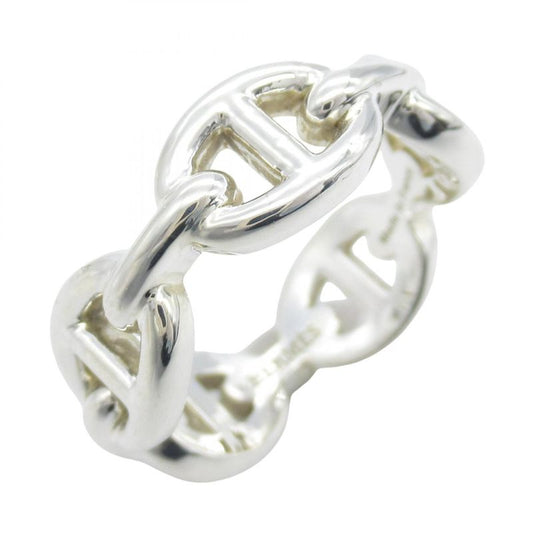 Hermes Ring ・ring Enchene PM Ring Silver 925 Enchene PM Ring Women's Used A