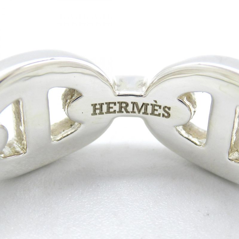 Hermes Ring ・ring Enchene PM Ring Silver 925 Enchene PM Ring Women's Used A