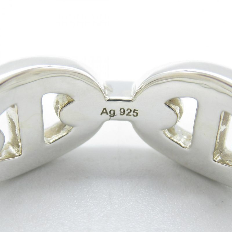 Hermes Ring ・ring Enchene PM Ring Silver 925 Enchene PM Ring Women's Used A