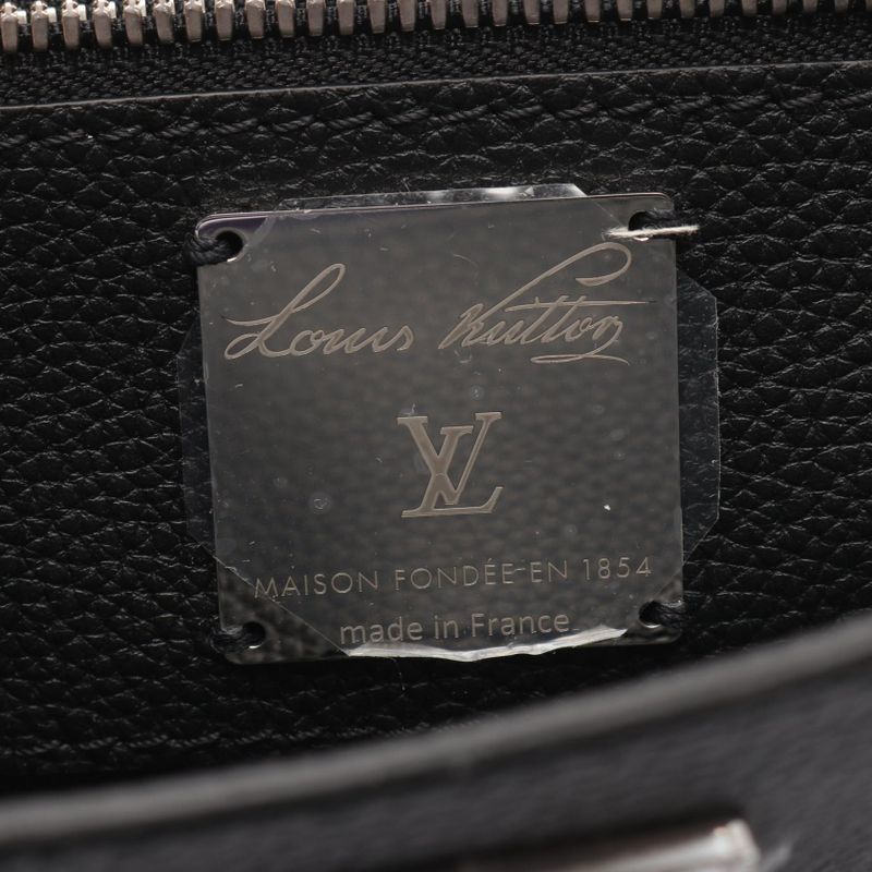 Louis Vuitton Second Bag Clutch Bag Georges M11579 Noir Black Leather Georges