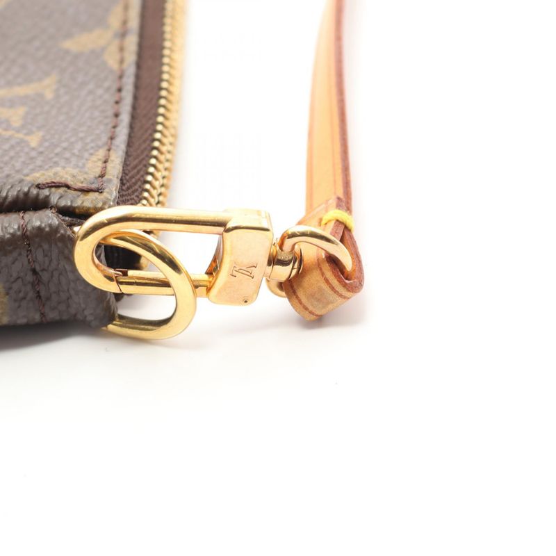 Louis Vuitton Handbag Pochette Accessories M51980 PVC Coated Canvas Leather