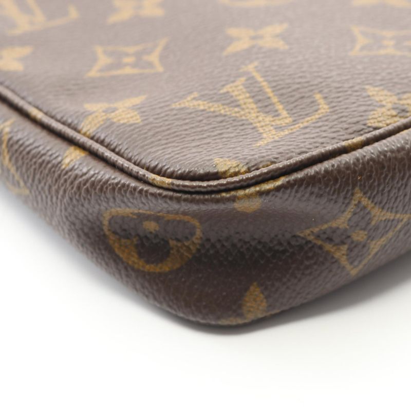 Louis Vuitton Handbag Pochette Accessories M51980 PVC Coated Canvas Leather