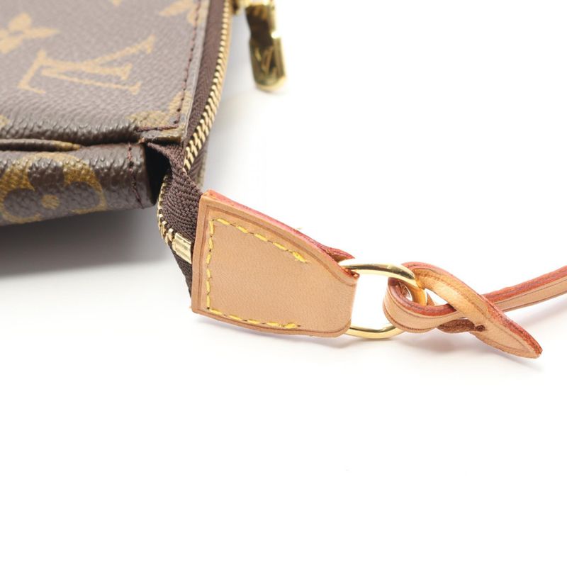 Louis Vuitton Handbag Pochette Accessories M51980 PVC Coated Canvas Leather