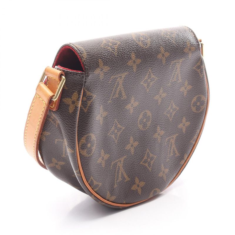 Louis Vuitton Shoulder Bag Tamblanc M51179 PVC Coated Canvas Leather Tamblanc