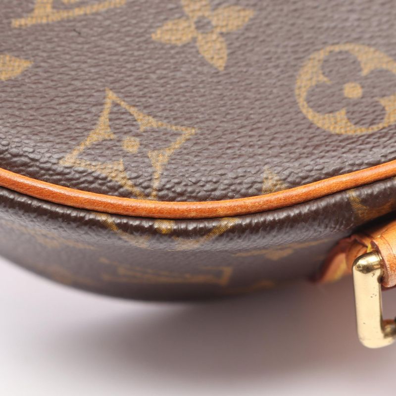 Louis Vuitton Shoulder Bag Tamblanc M51179 PVC Coated Canvas Leather Tamblanc