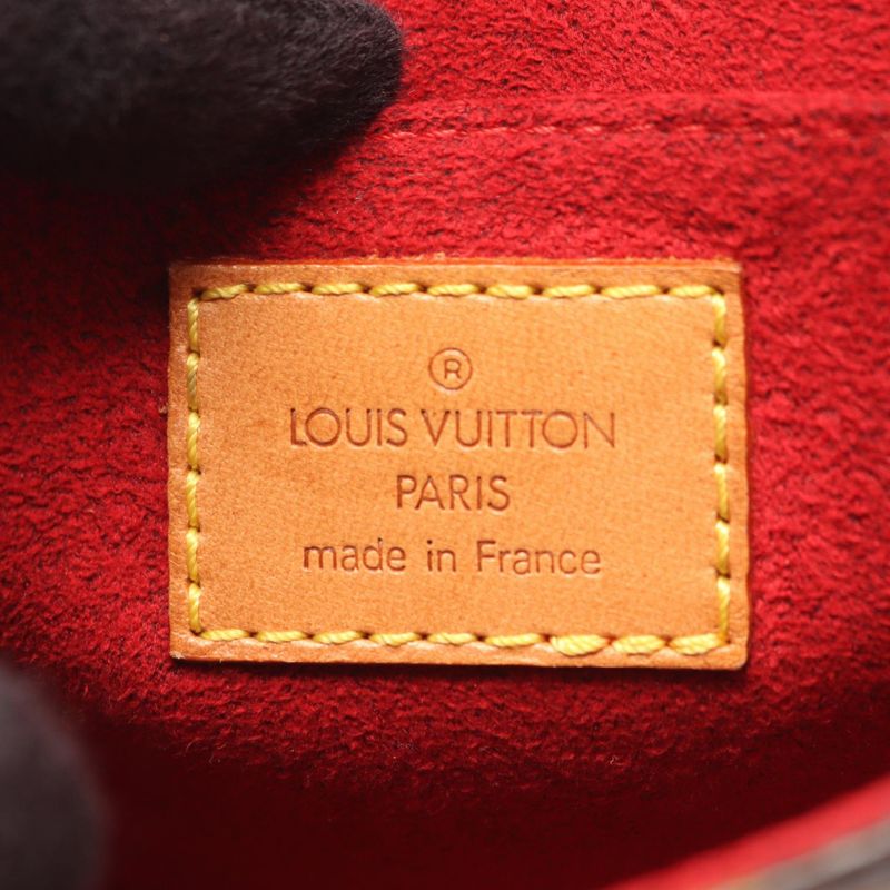 Louis Vuitton Shoulder Bag Tamblanc M51179 PVC Coated Canvas Leather Tamblanc