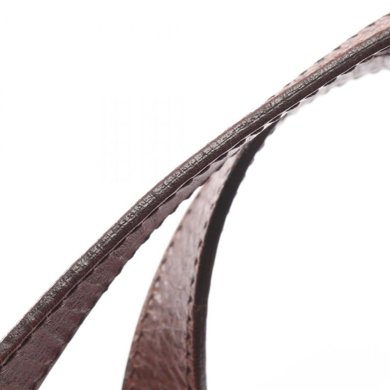 Fendi Handbag Zucchino 8bn188 Beige Brown Canvas Leather Zucchino Shoulder Bag