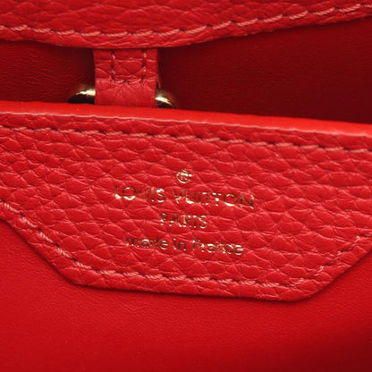 Louis Vuitton Handbag Capucines BB Ruby N92039 Ruby Leather Exotic Cles