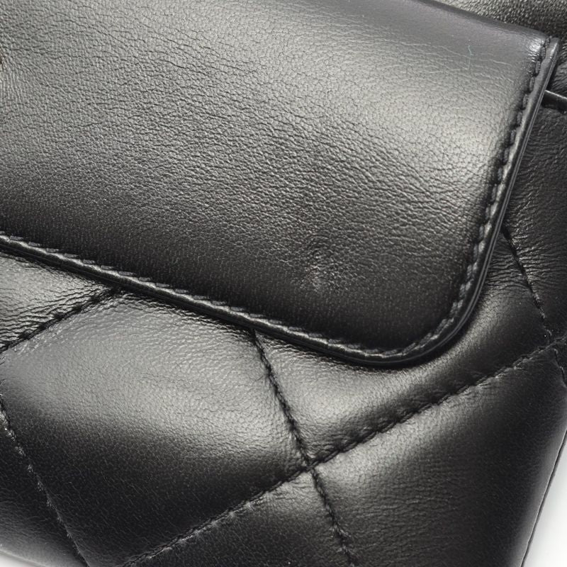 Chanel Shoulder Bag Matelasse As5038 Black Lambskin (sheep Leather) Matelasse