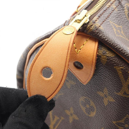 Louis Vuitton Handbag Speedy 30 M41526 PVC Coated Canvas Leather Speedy 30