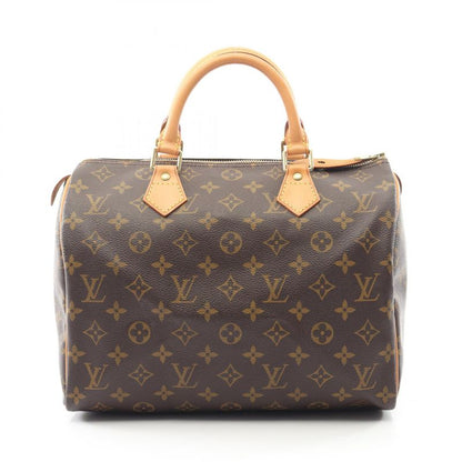 Louis Vuitton Handbag Speedy 30 M41526 PVC Coated Canvas Leather Speedy 30
