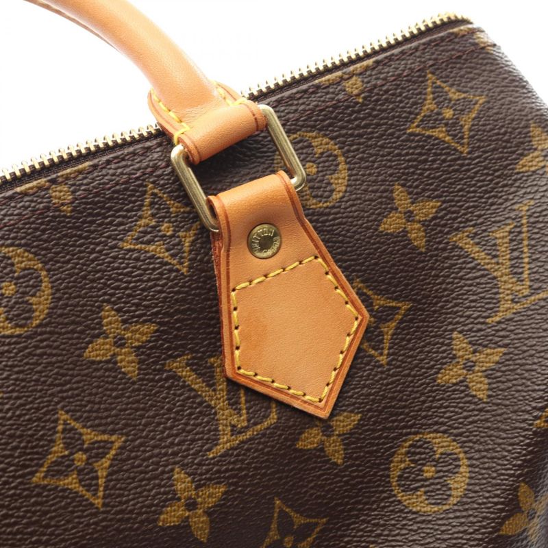 Louis Vuitton Handbag Speedy 30 M41526 PVC Coated Canvas Leather Speedy 30
