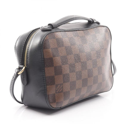 Louis Vuitton Shoulder Bag Santa Monica N40189 Noir Black PVC Coated Canvas