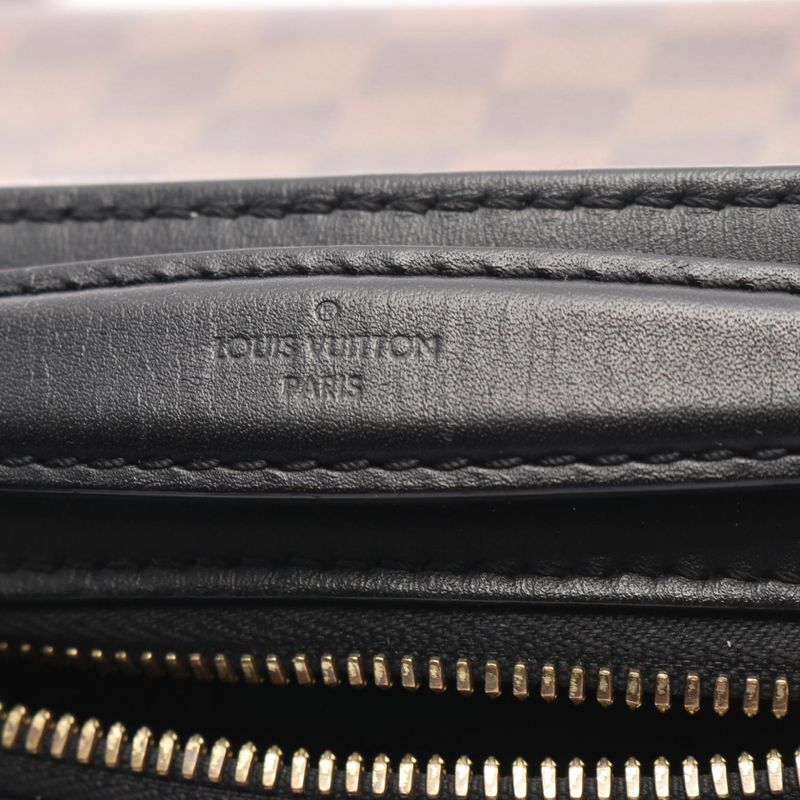 Louis Vuitton Shoulder Bag Santa Monica N40189 Noir Black PVC Coated Canvas