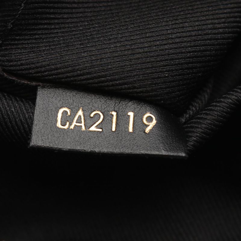 Louis Vuitton Shoulder Bag Santa Monica N40189 Noir Black PVC Coated Canvas