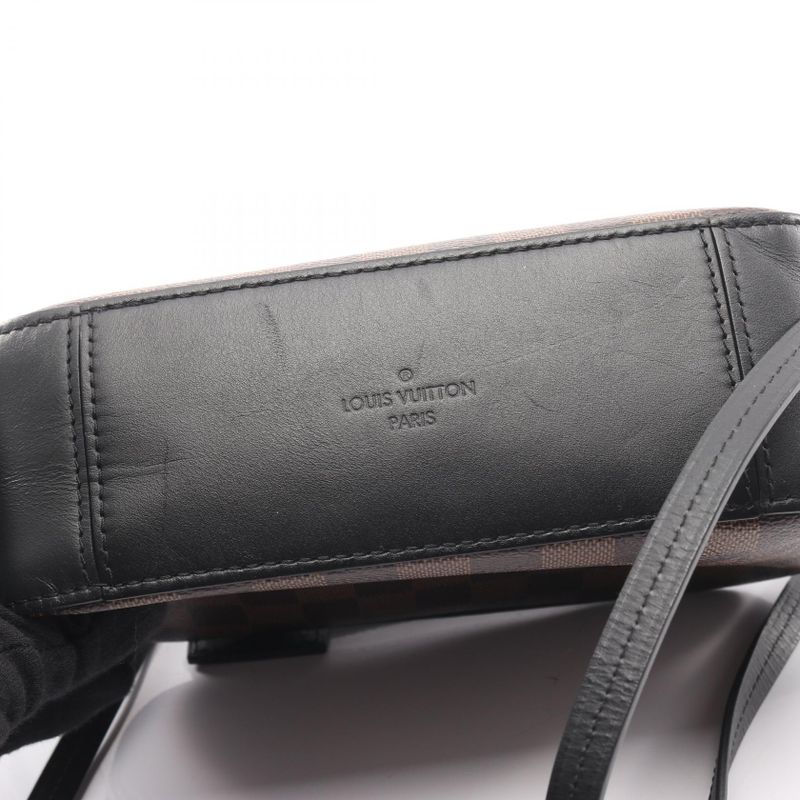 Louis Vuitton Shoulder Bag Santa Monica N40189 Noir Black PVC Coated Canvas