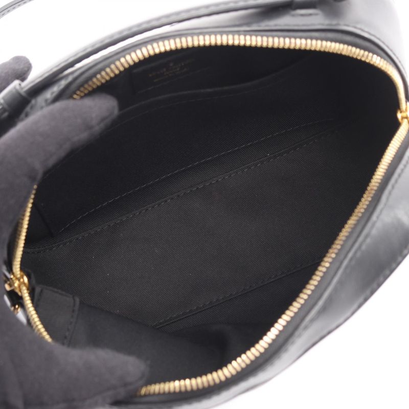 Louis Vuitton Shoulder Bag Santa Monica N40189 Noir Black PVC Coated Canvas