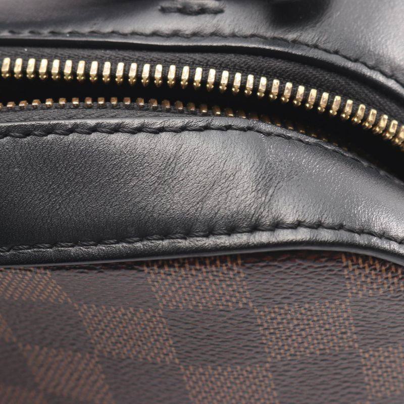 Louis Vuitton Shoulder Bag Santa Monica N40189 Noir Black PVC Coated Canvas