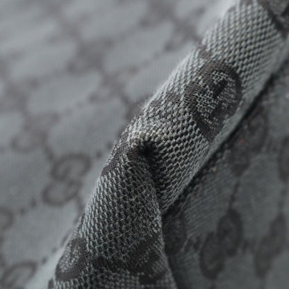 Gucci Shoulder Bag GG Pattern 001･3380･002058 Black Canvas Leather Shoulder Bag