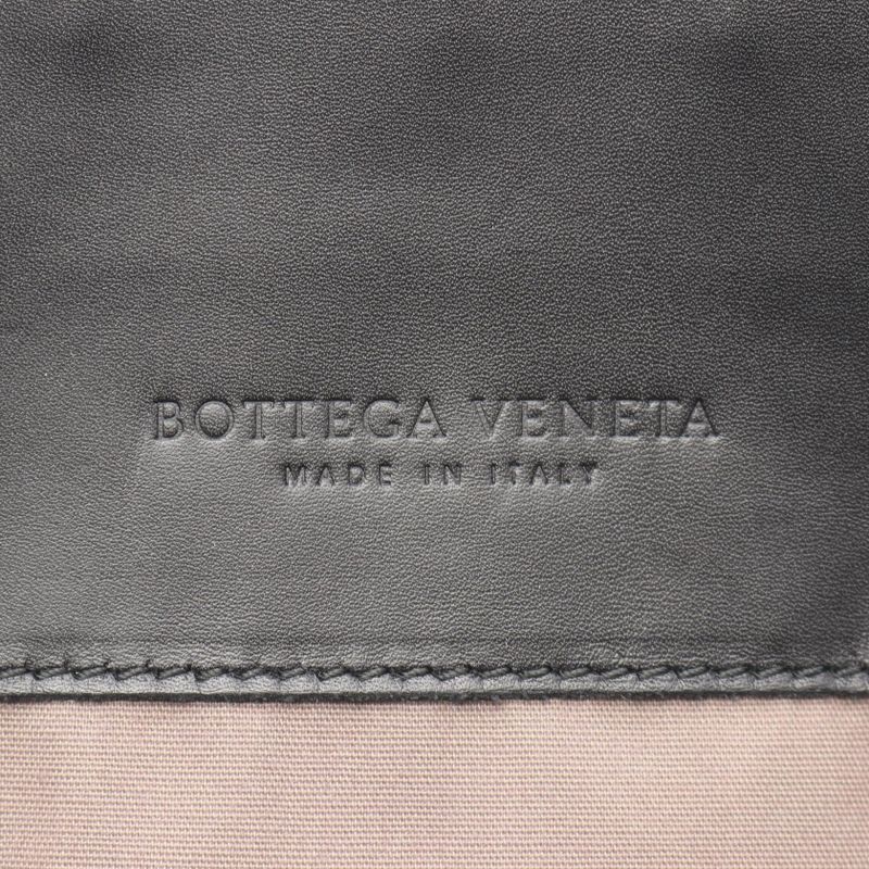 Bottega Veneta Tote Bag Intrecciato 169612 Black Leather Intrecciato Tote Bag