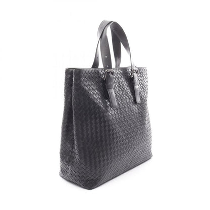 Bottega Veneta Tote Bag Intrecciato 169612 Black Leather Intrecciato Tote Bag