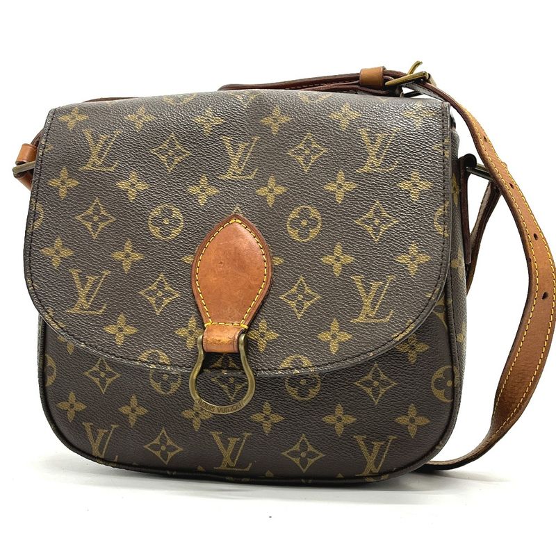 Louis Vuitton Shoulder Bag Saint-cloud GM M51242 Monogram Canvas Brown