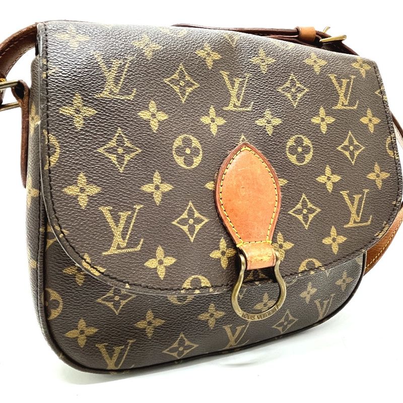 Louis Vuitton Shoulder Bag Saint-cloud GM M51242 Monogram Canvas Brown